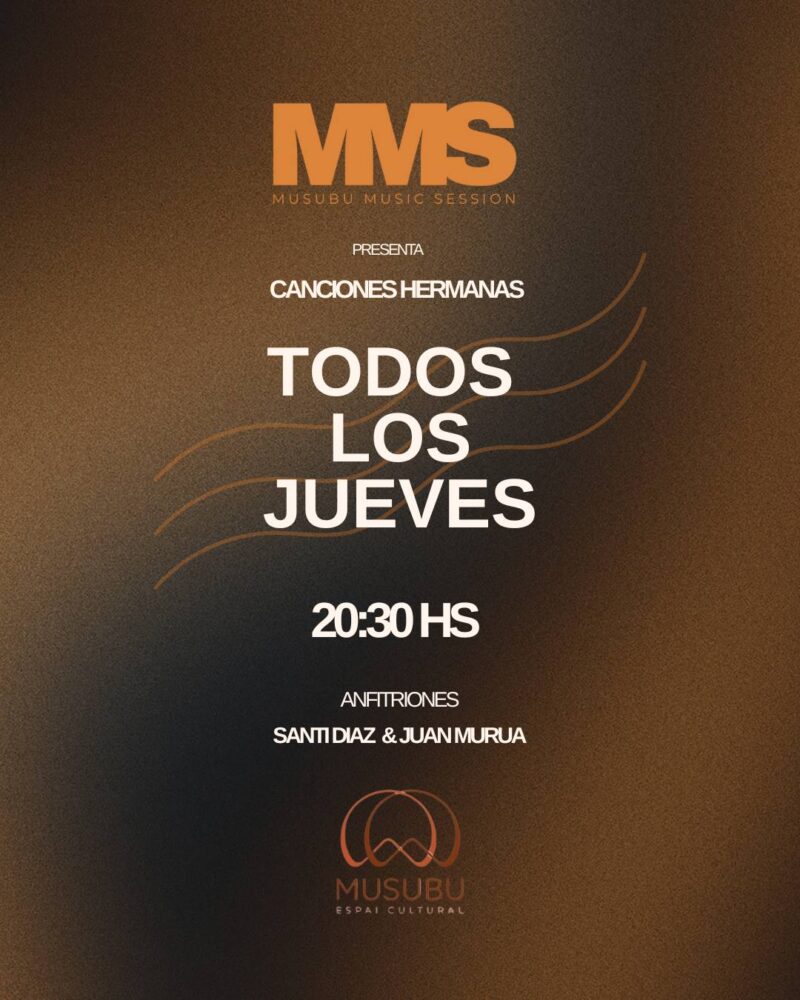 Cartel Musubu Music Sesion