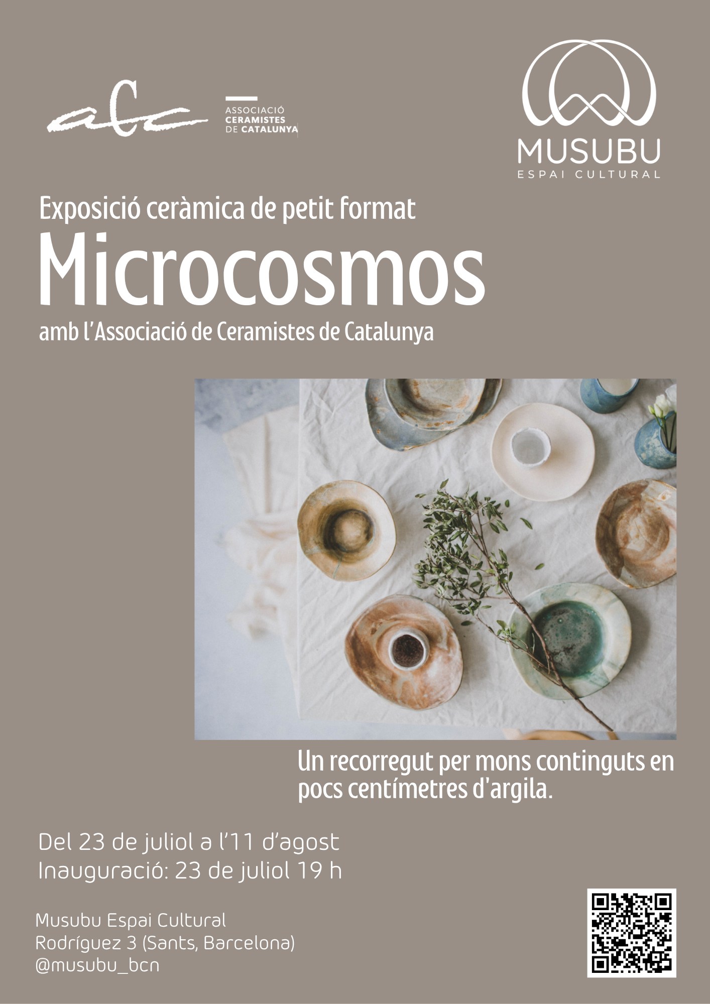 Microcosmos. Exposición cerámica de pequeño formato