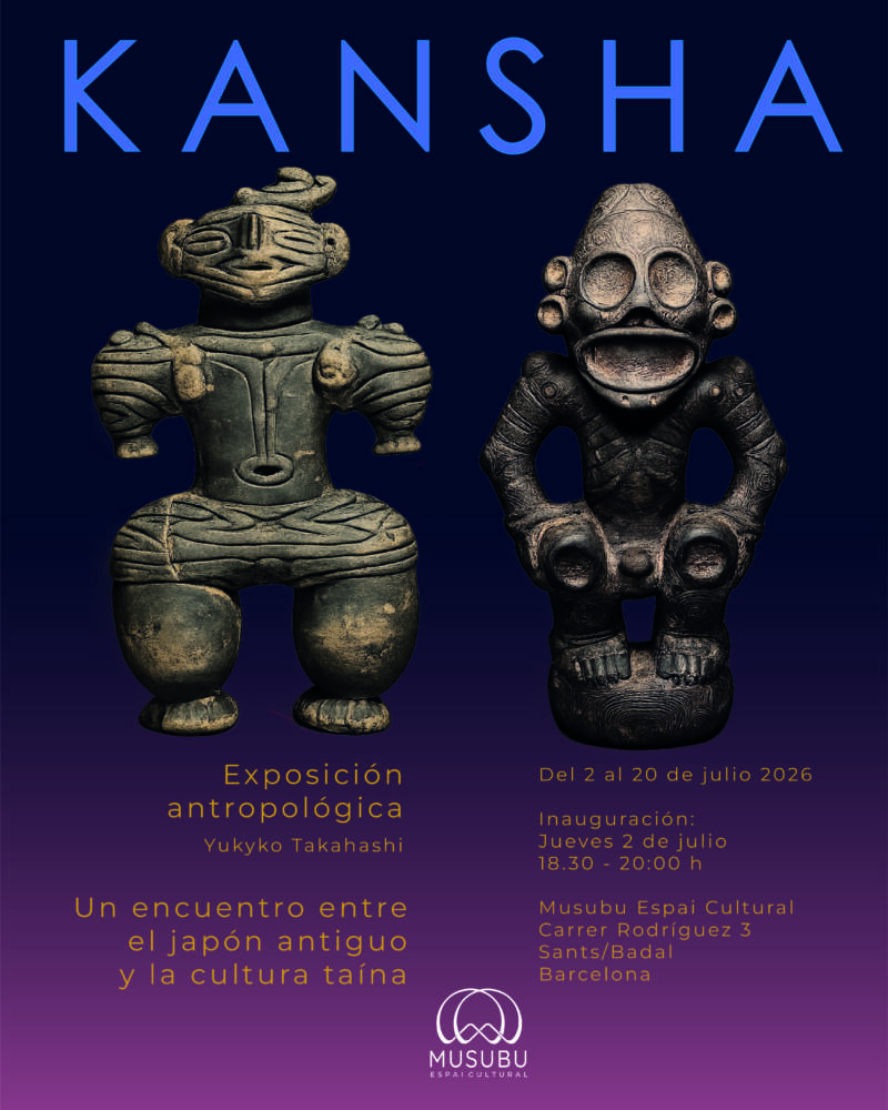 Kansha. Esculturas cerámicas inspiradas en el Japón antiguo y la cultura taína
