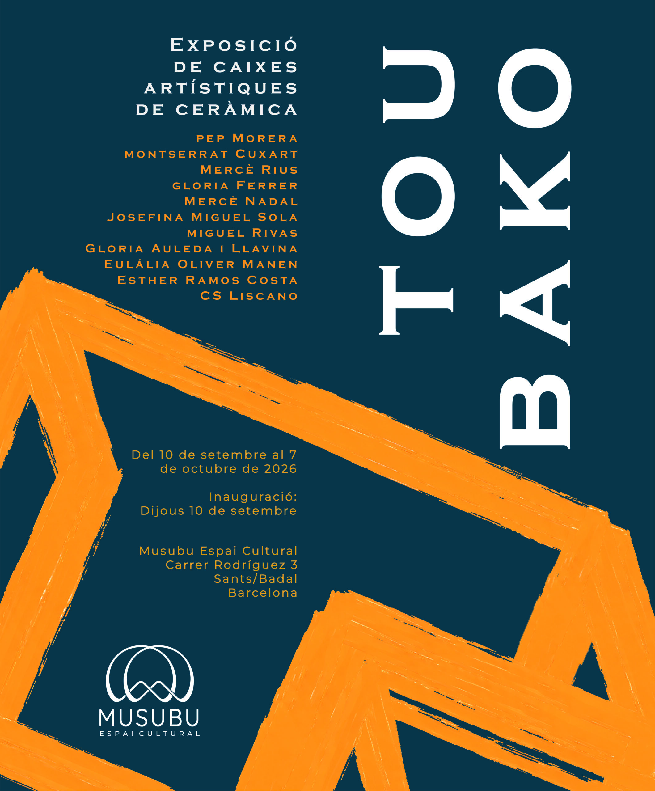 Inauguración Toubako. Exposición de cajas artísticas de cerámica