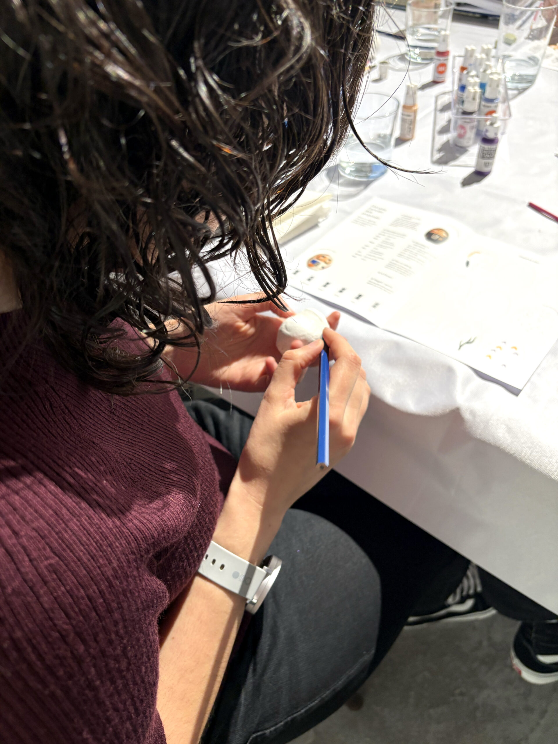 Crea y diseña tu daruma con Cristina Carrero