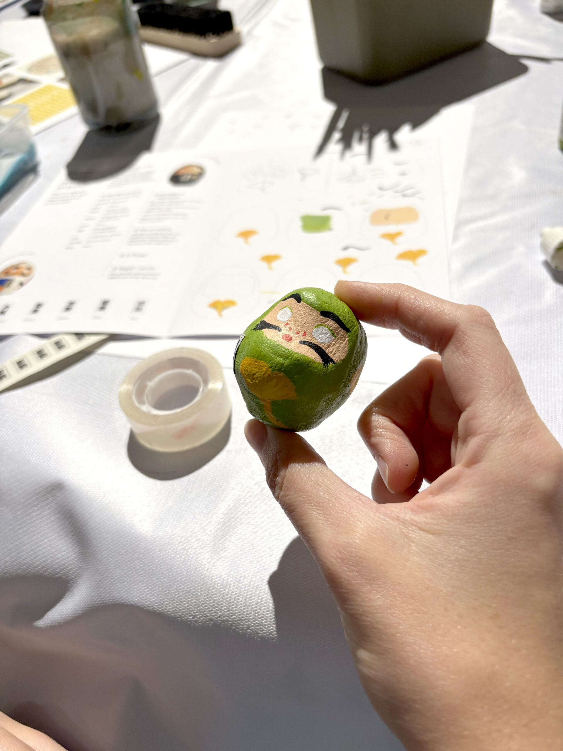 Crea y diseña tu daruma con Cristina Carrero
